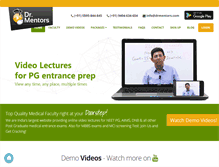 Tablet Screenshot of drmentors.com